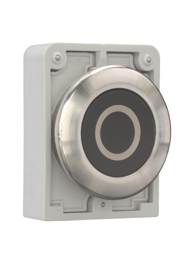 M30I-FD-S-X0 Przycisk 30mm płaski czarny O stal nierdzewna 188106 EATON