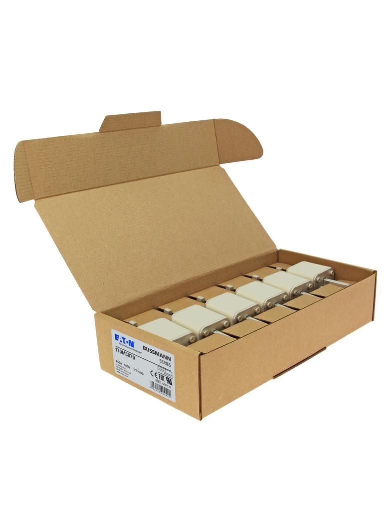 450A 690V 1*TN/80 aR INDICATOR FUSE Wkładka szybka 450A AC 690V compact DIN 1 45x58x104 mm 170M3070
