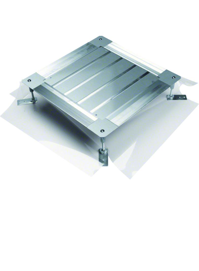 tehalit.UK Uniwersalna puszka podłogowa na nóżkach rozmiar 3 120-170mm stal UDH3120170 HAGER