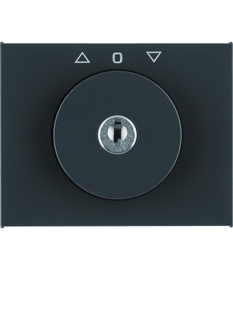 K.1 Płytka czołowa z kluczykiem do łącznika żaluzjowego obr. antracyt mat lakier