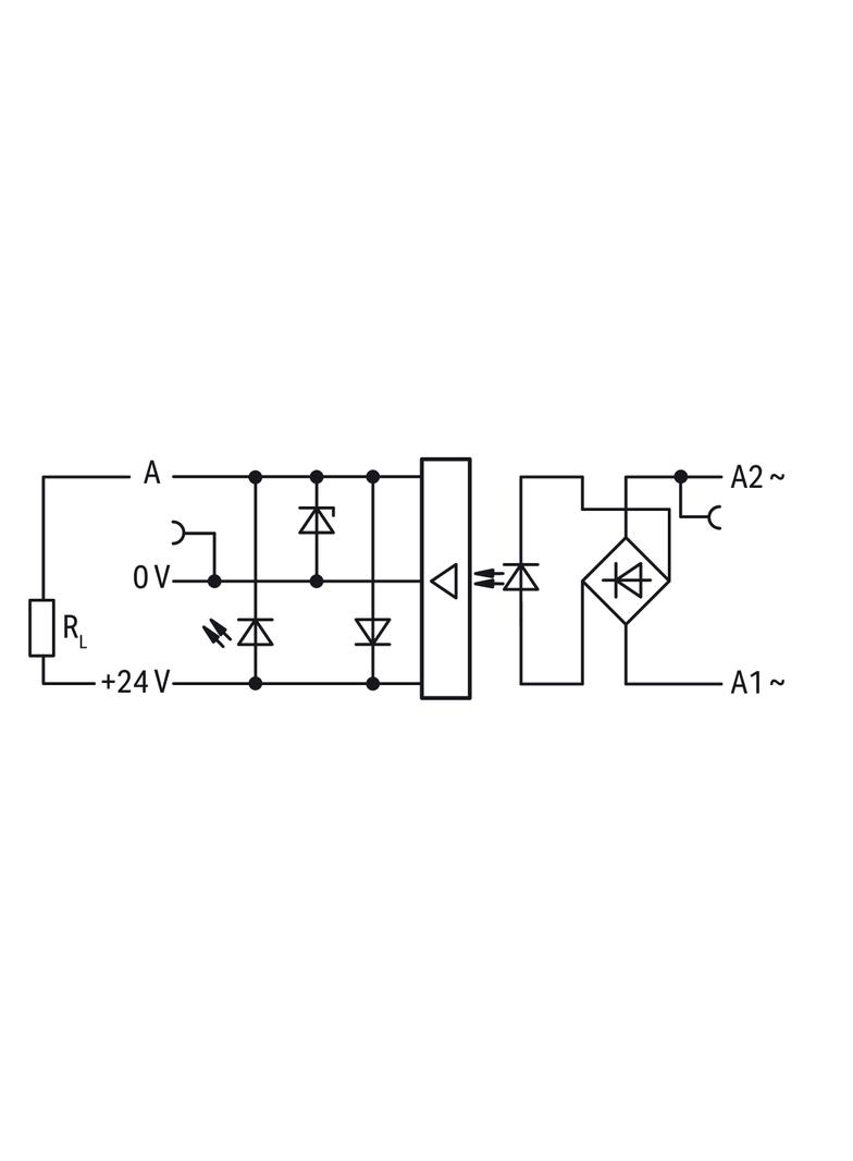 optoseparator 230VAC/24VDC 0,5A