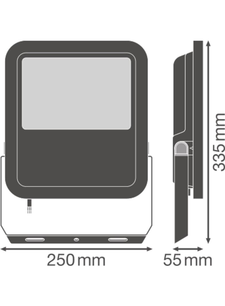 Naświetlacz FLOOD LED PERFORMANCE 80W 6500K SYM 100 black