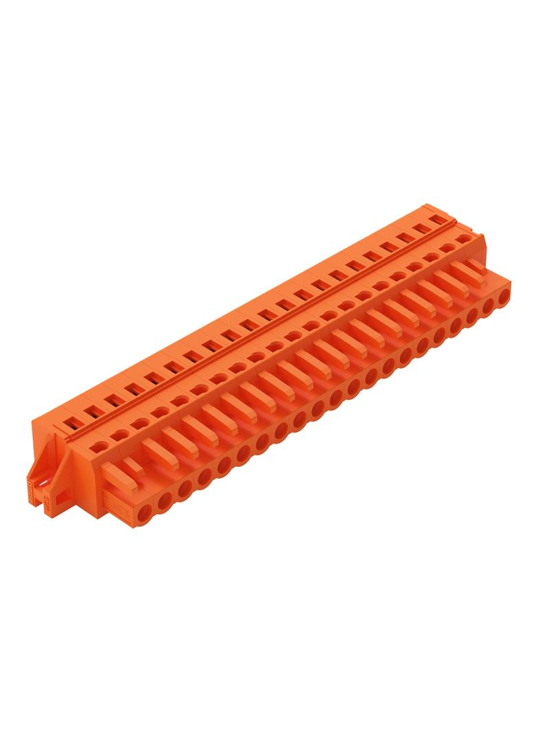 Gniazdo MCS-MIDI Classic 21-biegunowe pomarańczowe raster 5,08mm /10szt./ 231-321/031-000 WAGO