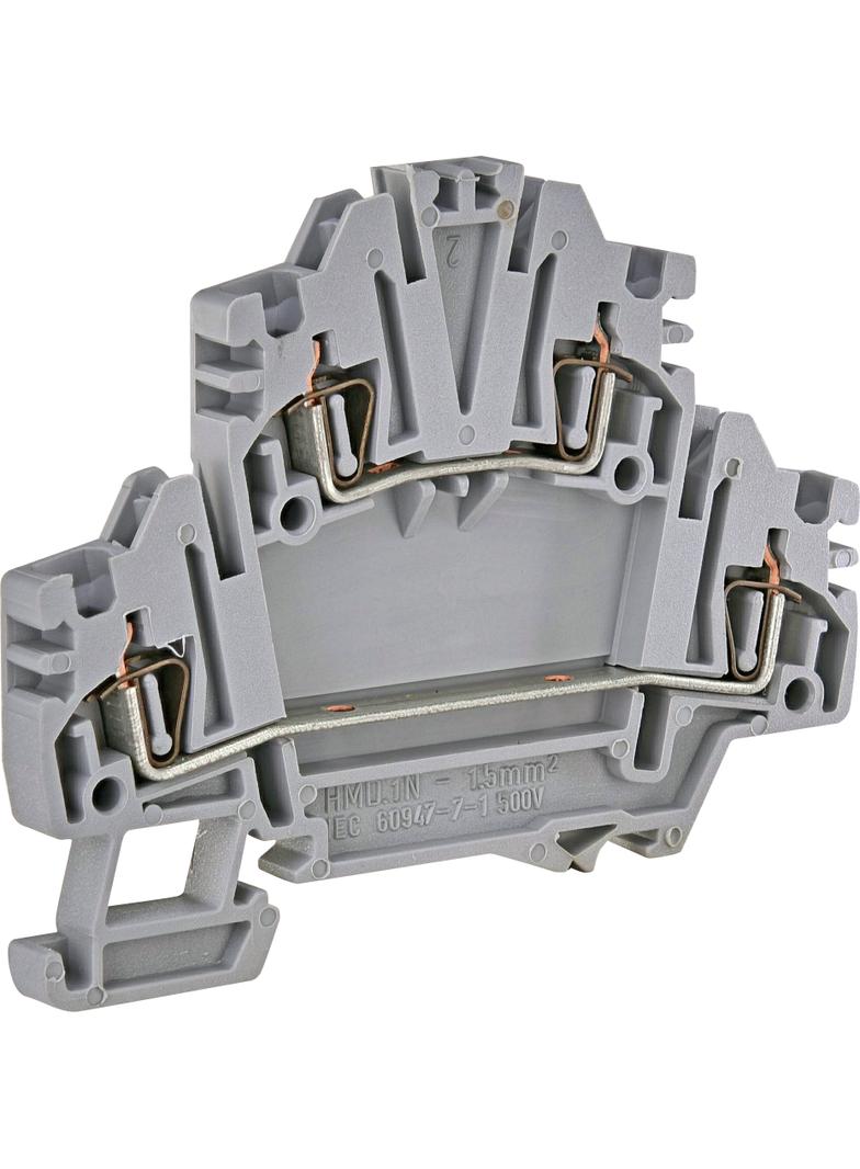 Złączka sprężynowa 2-poziomowa 1,5 mm2 (szara) ESP2-HMD.1 003903183 ETI