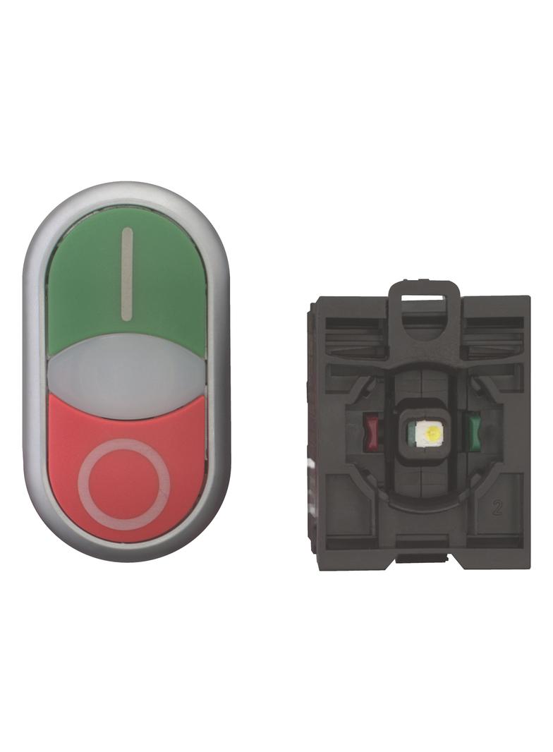 M22-DDL-*-*-* Napęd przycisków podwójnych z samopowrotem 226770 216509 EATON