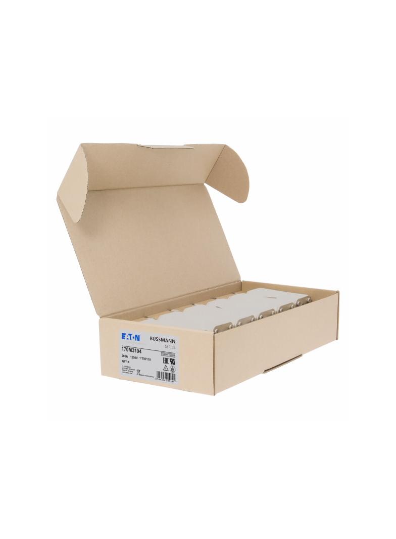 FUSE 200A 1250V 1*TN/110 AR CU Wkładka szybka 200A AC 1250V rozmiar 1 45x58x138 mm a 170M3194 EATON