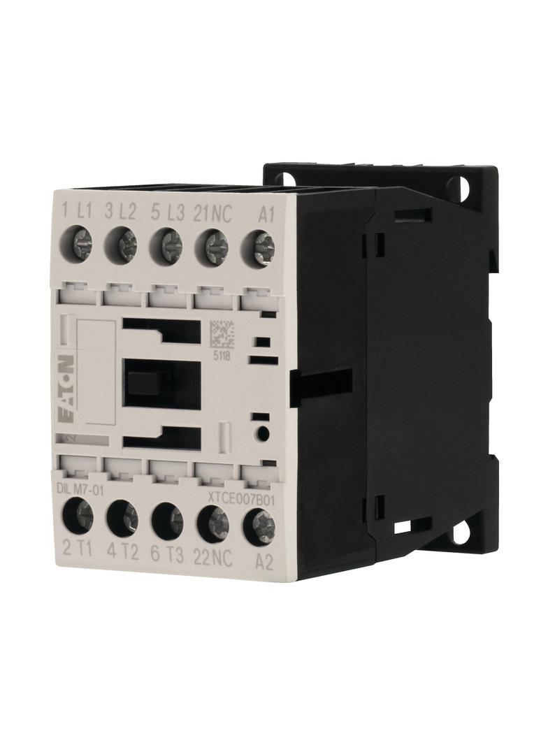 Stycznik mocy 7A 3P 230V AC 0Z 1R DILM7-01(230V50HZ,240V60HZ) 276585 EATON