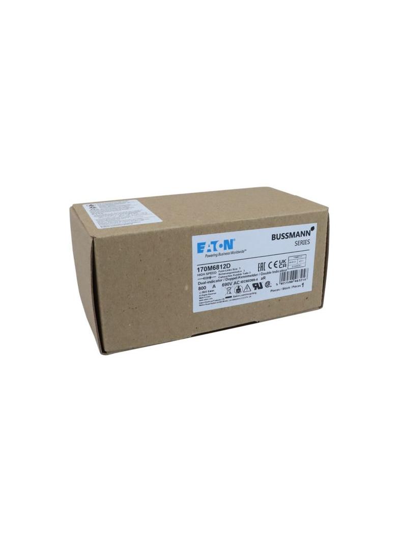 800A 690V aR DIN 3 HSDNH FUSE Wkładka szybka 800A AC 690V DIN 3 aR DIN IEC podwójny wskaźni 170M6812