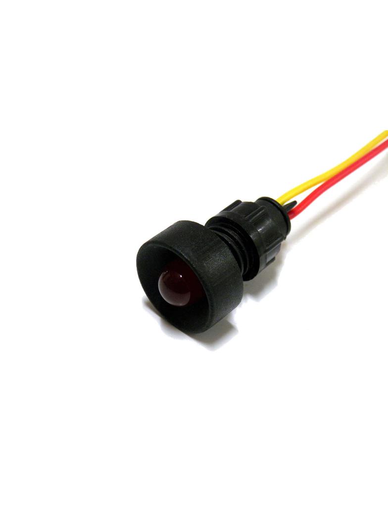 Klp10R/24V Kontrolka diodowa klosz 10mm 24V czerwony  SIMET
