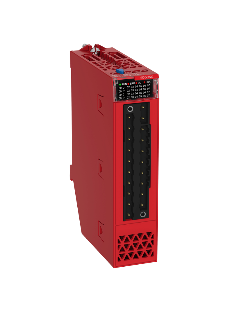 Modicon X80, moduł wyjść cyfrowych, 8 wyjść, kanały półprzewodnikowe, 24 V DC, logika pozytywna, mod