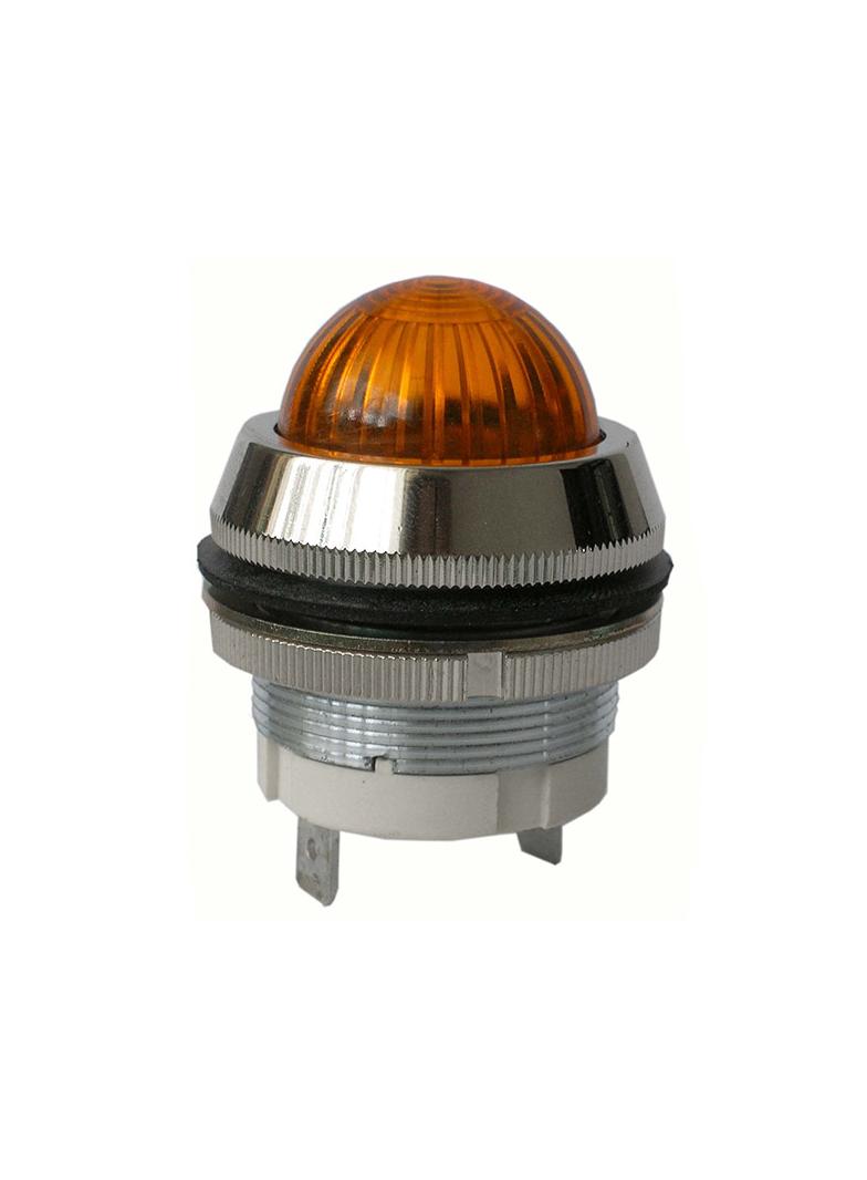 Lampka D30S 24V-230V żółta