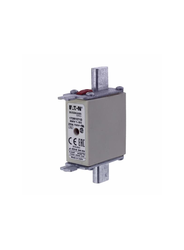FUSE 250A 690V aR DIN 000 HSDNH Wkładka szybka 250A 690V aR DIN 000 podwójny wskaźnik 170M1571D EATO