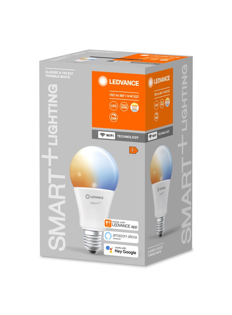Lampa LED SMART+ WiFi Classic A100 TW E27 FR