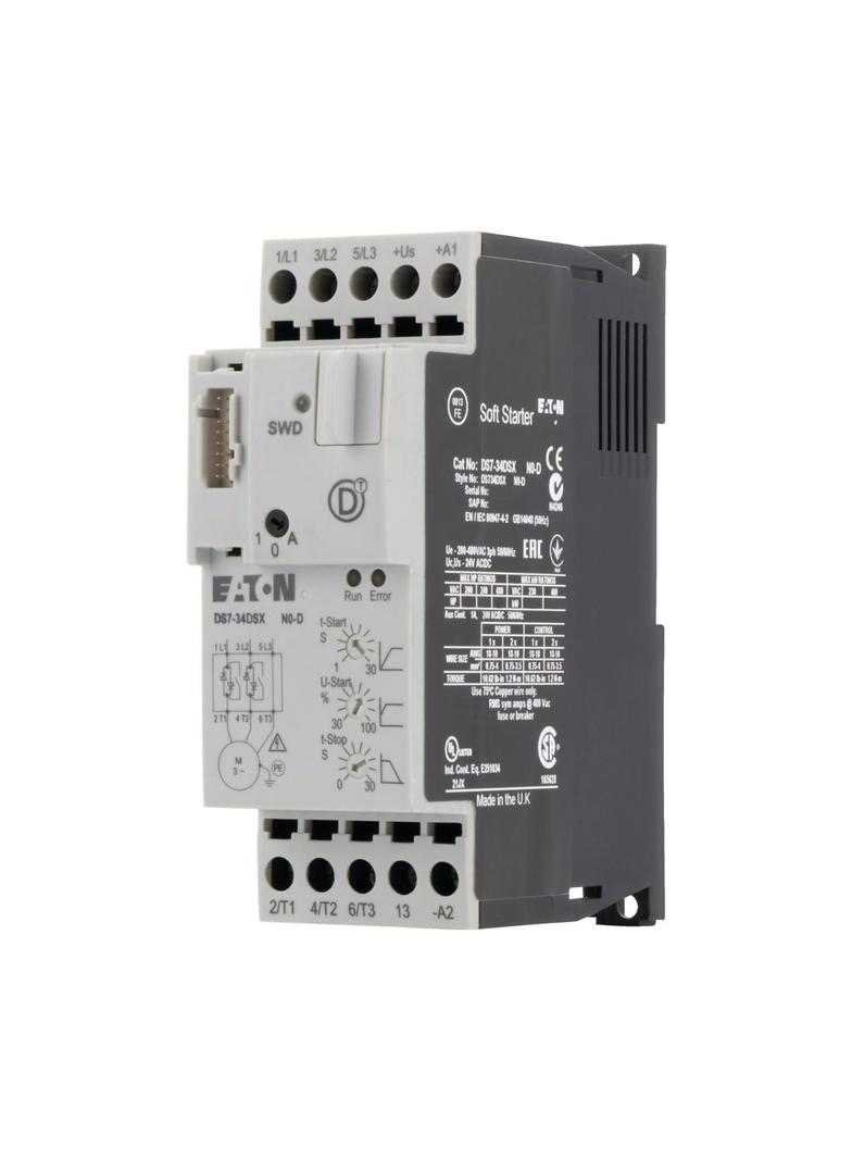 DS7-34DSX004N0-D Softstartery DS7 z SWDT 4A (1,5kW 400V) 134943 EATON