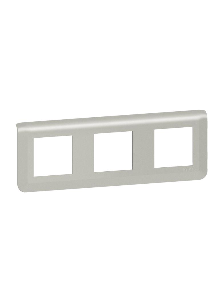 Mosaic - Ramka 3x2 Modułowa Pozioma - Aluminium 079306L LEGRAND