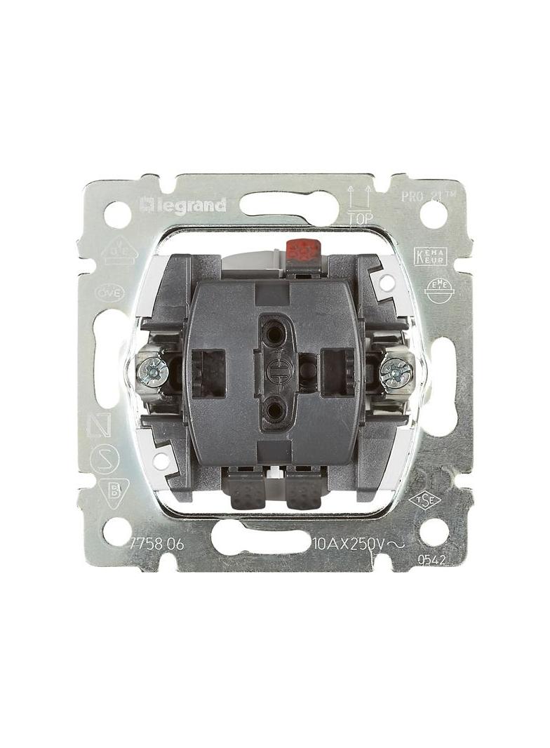 SISTENA LIFE PRZYCISK JEDNOBIEGUNOWY 10A-250V~, Legrand