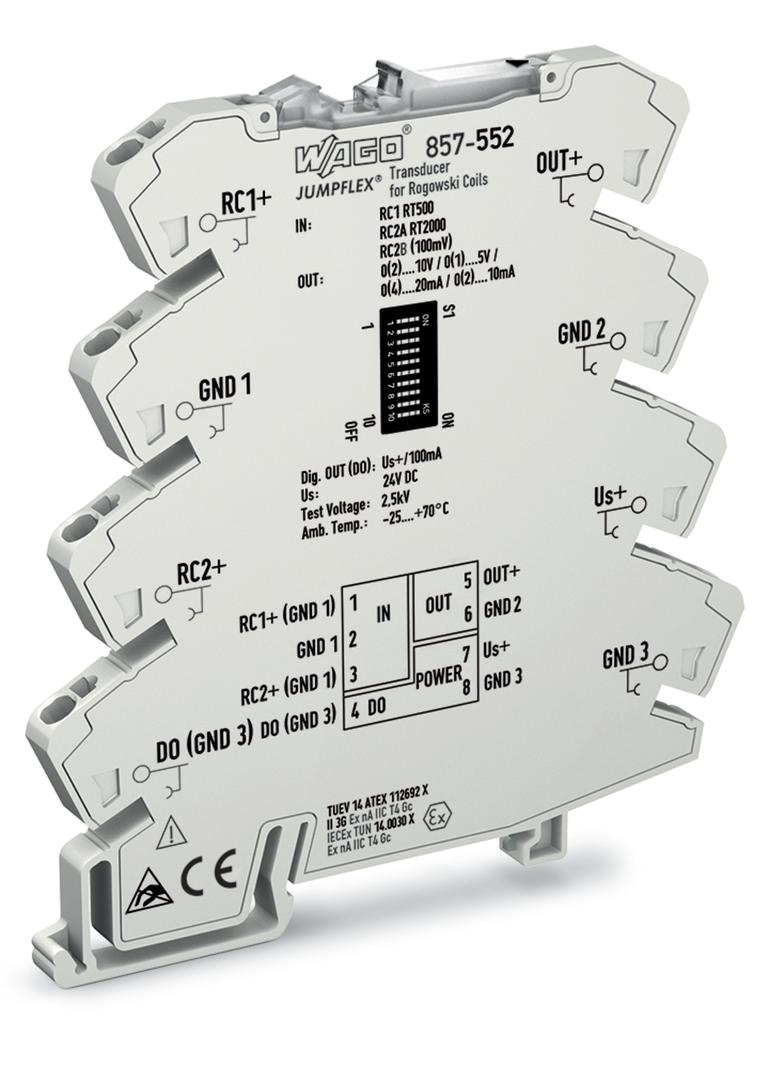 przetwornik pomiarowy Rogowskiego