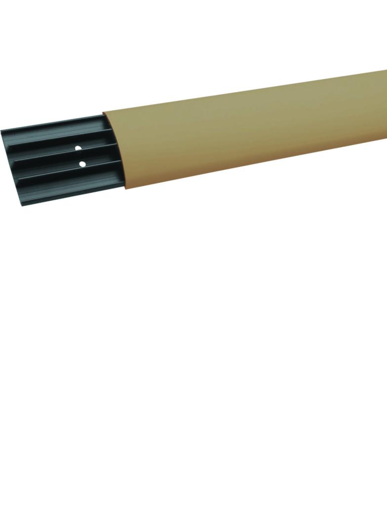 tehalit.AK Kanał podłogowy PVC z pokrywą 18x75 beżowy SL1807501019 HAGER