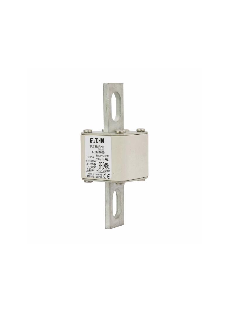 FUSE 315A 690V 1FU/90 AR UC Wkładka szybka 315A AC 690V rozmiar 1 53x69x136 mm aR IEC UL, 170M4610 E