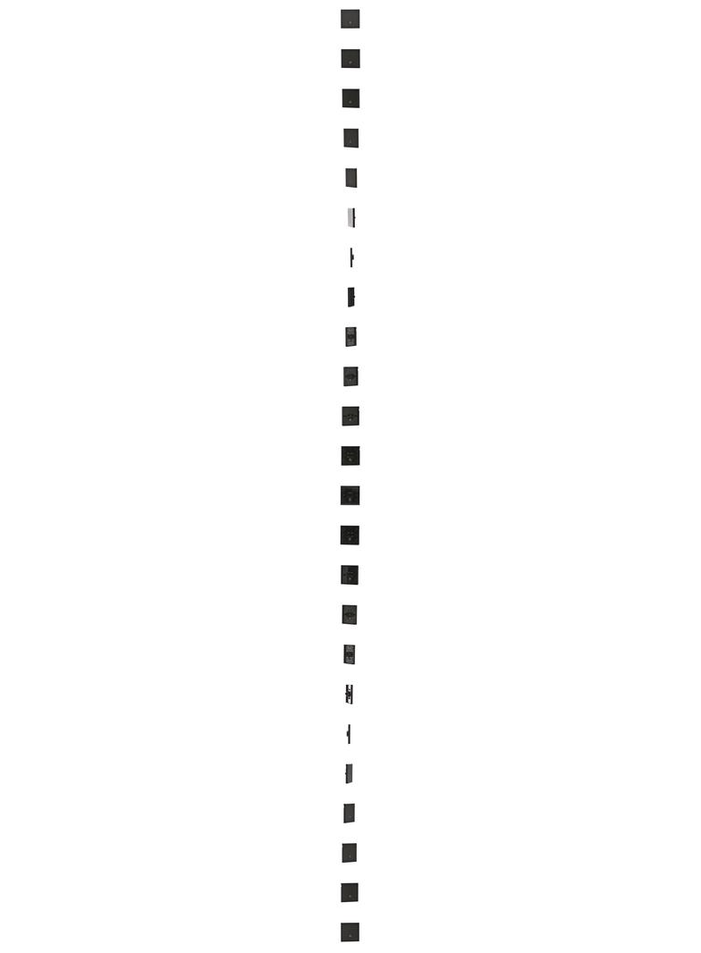 Simon 55 Klawisz pojedynczy z oczkiem z piktogramem krzyżowym do: SW7M Czarny mat
