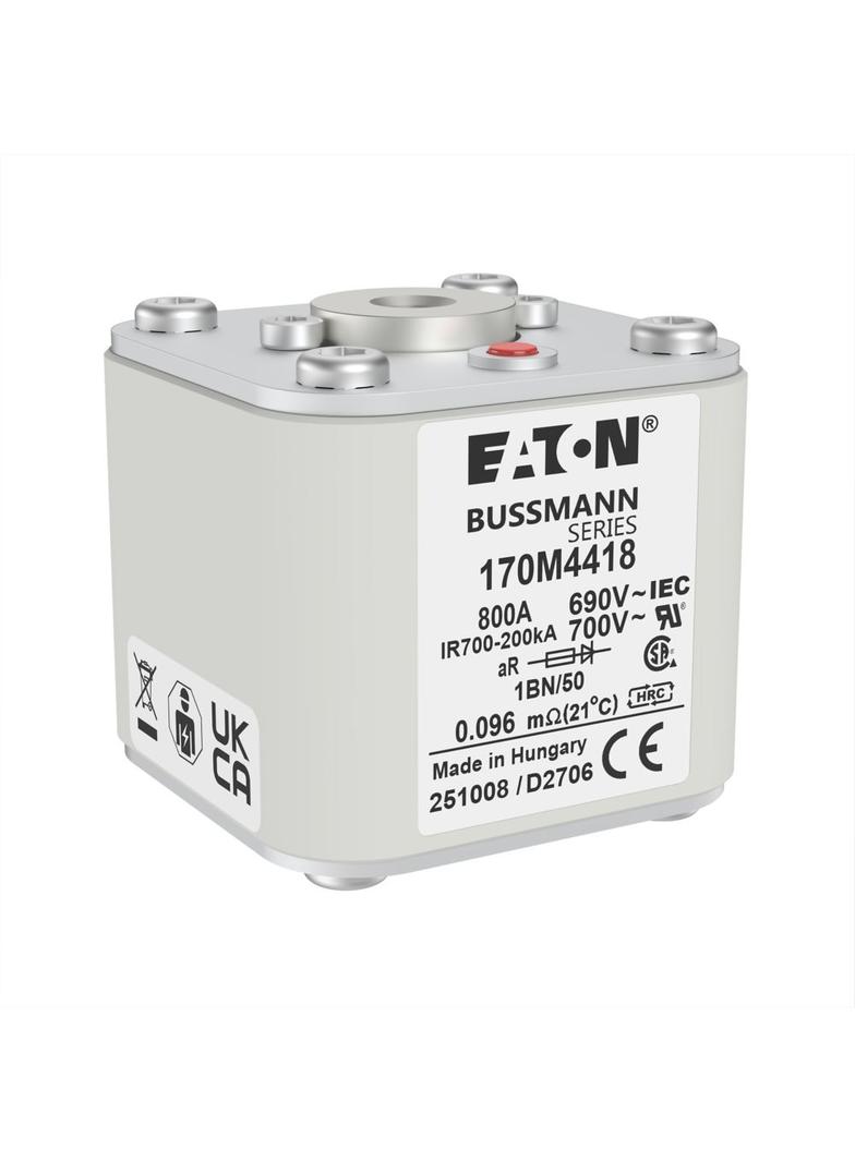 FUSE 800A 690V 1BN/50 AR UC Wkładka szybka 800A AC 690V rozmiar 1 53x69x51 mm aR IEC UL w 170M4418 E