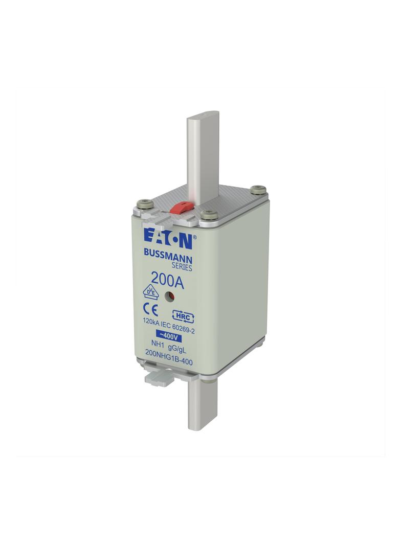 NH FUSE 200A 400V GG/GL SIZE 1 Wkładka NH1 200A 400V GL/GG podwójny wskaźnik 200NHG1B-400 EATON