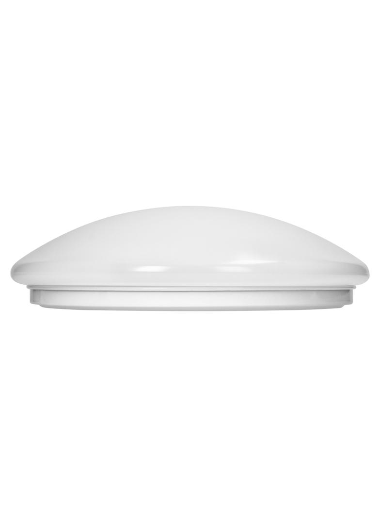 NABU plafon 2xE27 2x60W klosz matowy - poliwęglan IP20 biały