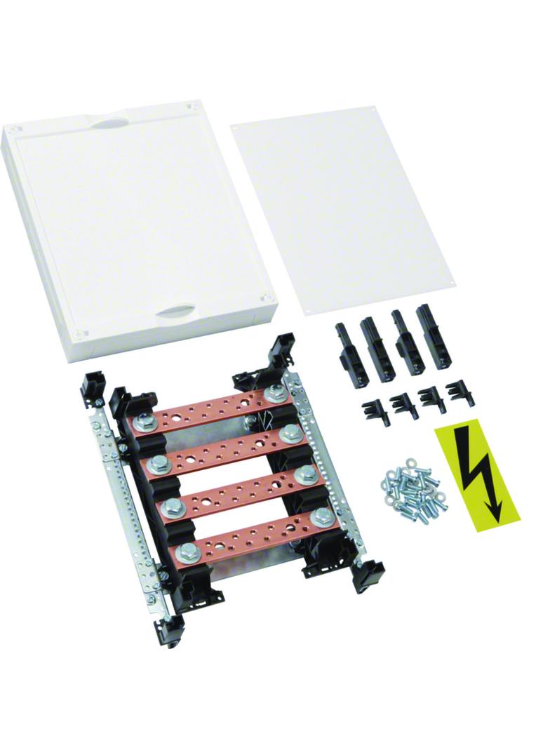 univers N Blok 300x250mm z szynami poz. 4-pol. Cu 30x5mm UE21D5 HAGER