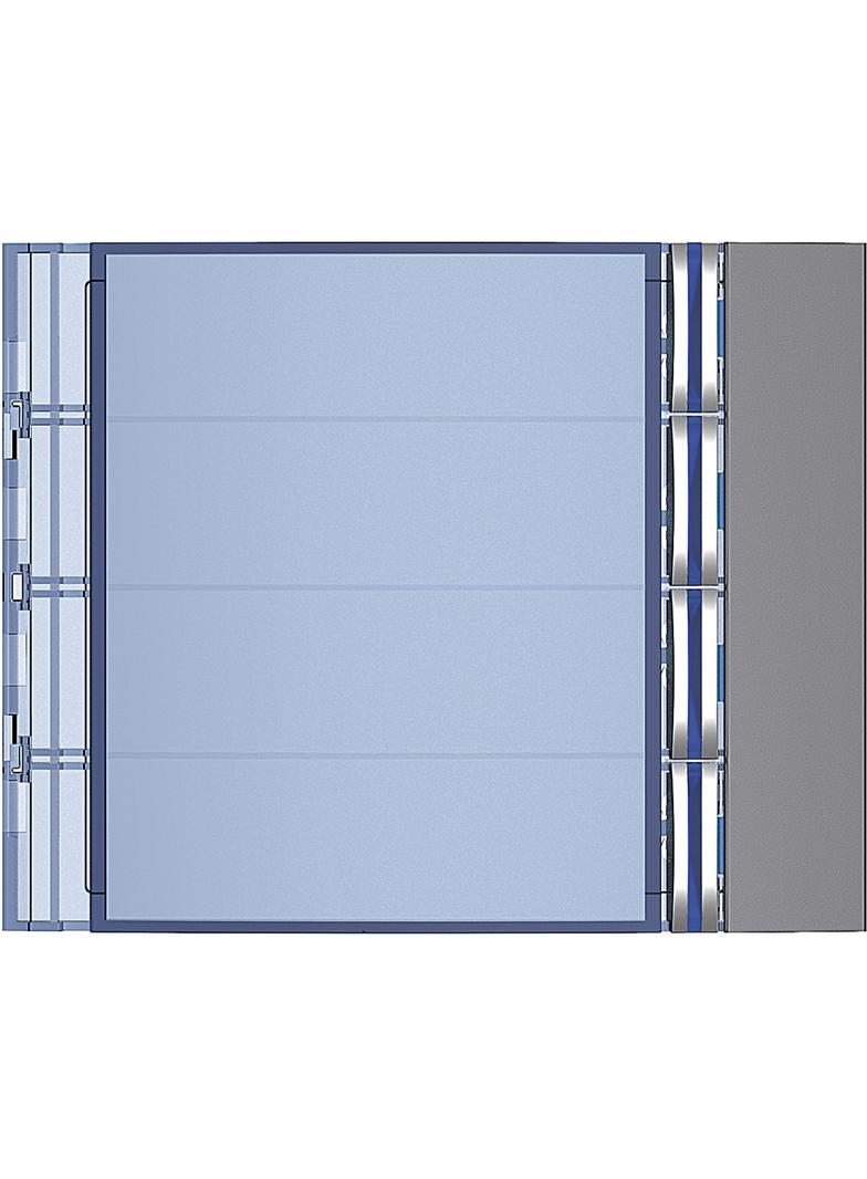 Sfera: Plakietka Modułu Z 4 Przyciskami - 4 Przyciski - Stalowoszara 352043 LEGRAND