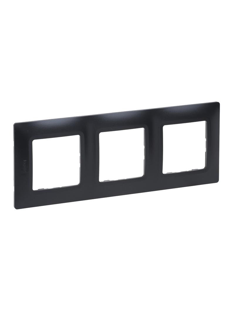 Niloe Selection - Ramka Potrójna Antracyt 762023 LEGRAND