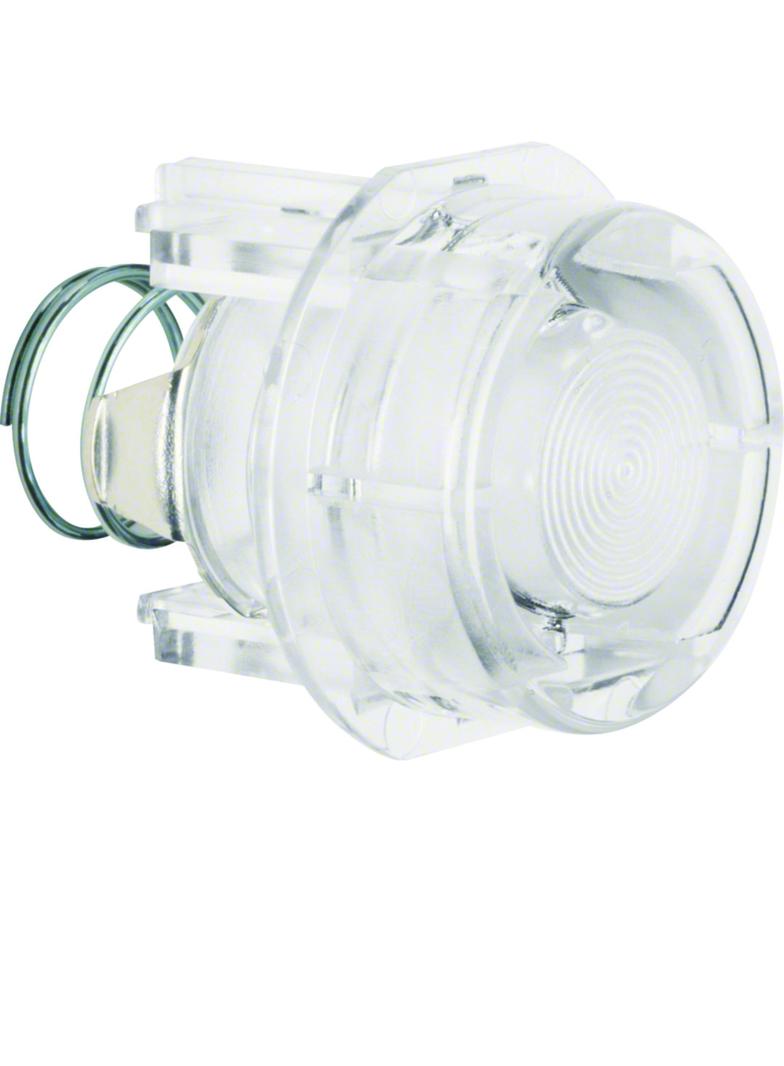 BERKER Akcesoria osprzęt Przycisk do łącznika i sygnalizatora E10 jasny przezr. 127902 HAGER