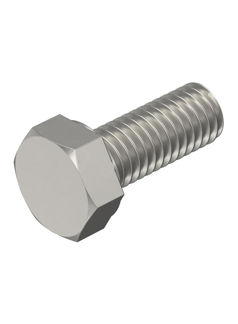 DIN933 M8x20 V4A, Śruba z łbem sześciokątnym