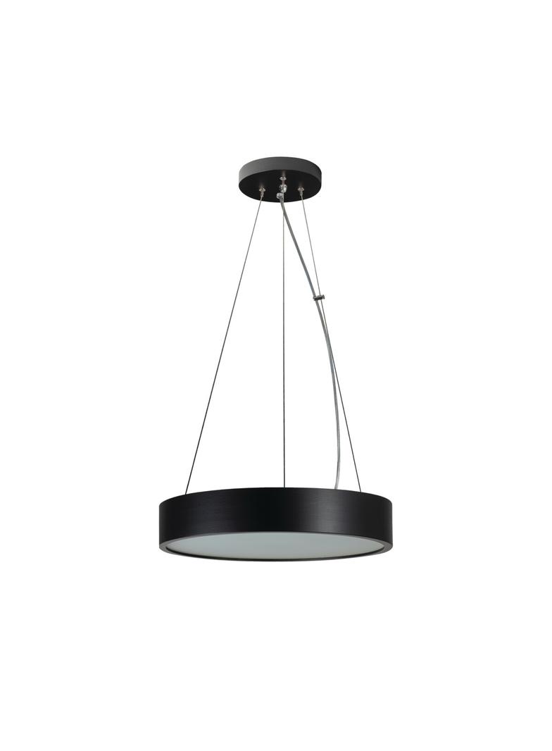 JASMIN C 370-B Plafoniera drewniana wisząca JASMIN C 370-B okrągła 37cm kolor czarny 1XE27 36506 KANLUX