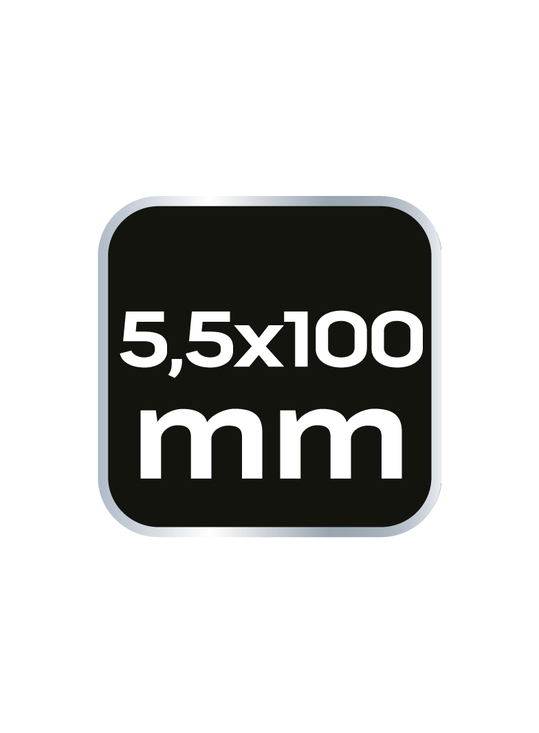 Wkrętak płaski 5.5 x 100 mm, S2