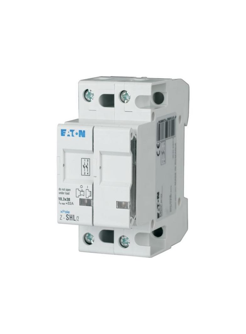 Z-SHL/2 Rozłącznik bezpiecznikowy cylindryczny 10x38mm 2P 263885 EATON