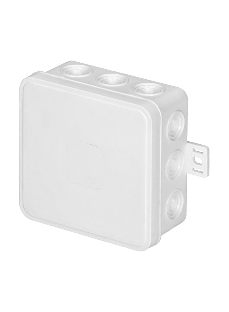 Puszka n/t CLICK IP54 12 przepustów kablowych 85x85x41mm biały OR-JB-13803/W ORNO