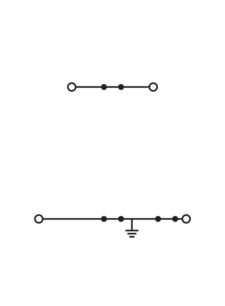 TOPJOBS złączka 2-piętrowa 2,5 mm2 PE/L szara