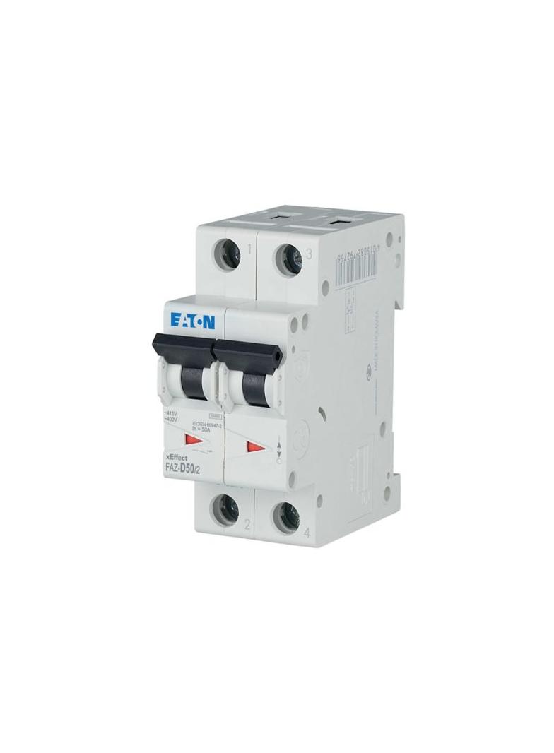 FAZ-D50/2 Wyłącznik nadprądowy 15kA D50A 2P 115372 EATON