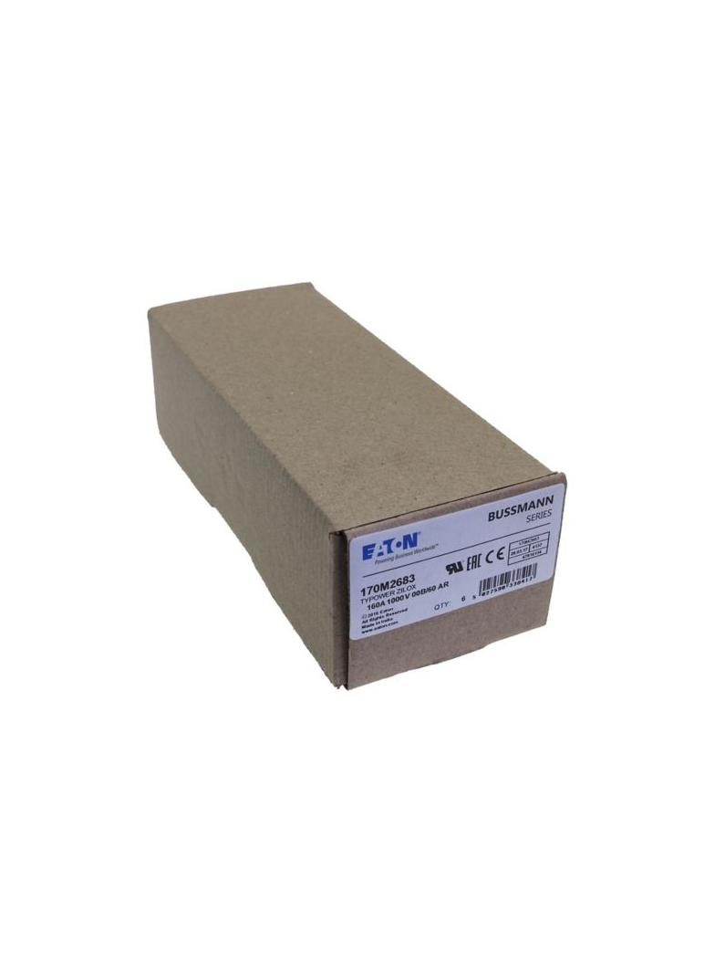 160A 1000V aR DIN 00 TYPE T FUSE Wkładka szybka 160A AC 1000V DIN 00 aR DIN IEC nieizolowan 170M2683