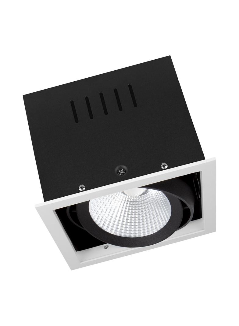 Oprawa SPOT MULTI 1x30W 4000K FL WT BK