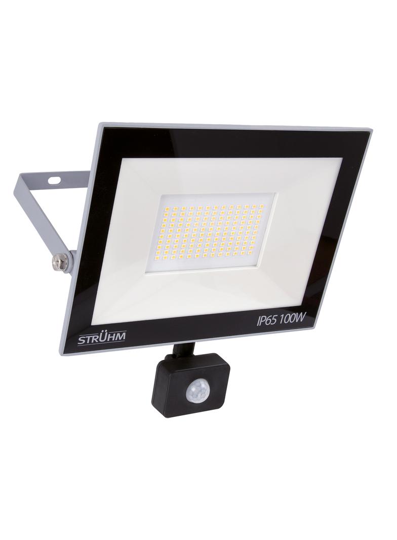 Naświetlacz SMD LED z czujnikiem ruchu KROMA LED S 100W GREY 4500K