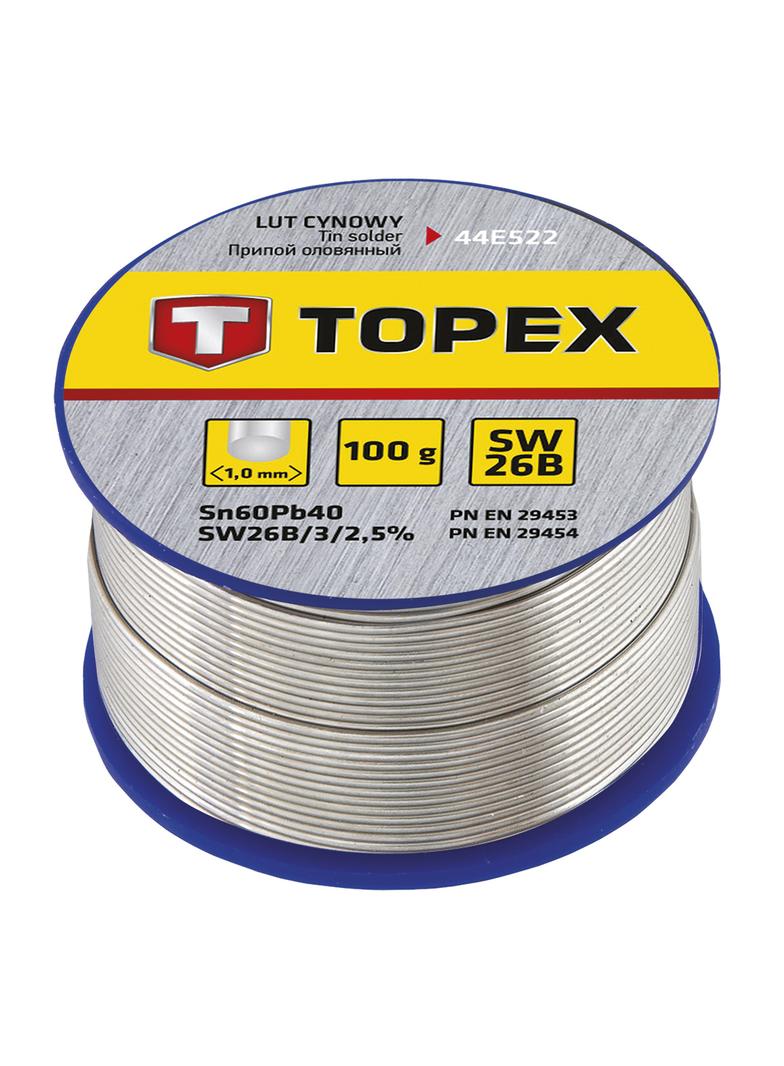 Lut cynowy 60% Sn, drut 1.0 mm, 100 g