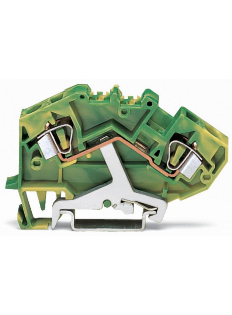 topJob złączka 2-przewodowa 6 mm2 PE zółto-zielona