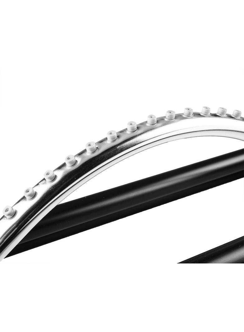 Zraszacz oscylacyjny, metalowy pałąk, 18 dysz, regulacja siły strumienia