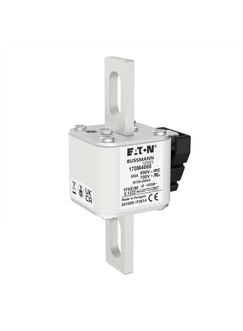 FUSE 630A 690V 1FKE/90 AR UC Wkładka szybka 630A AC 690V rozmiar 1 53x69x136 mm aR IEC UL 170M4666 E
