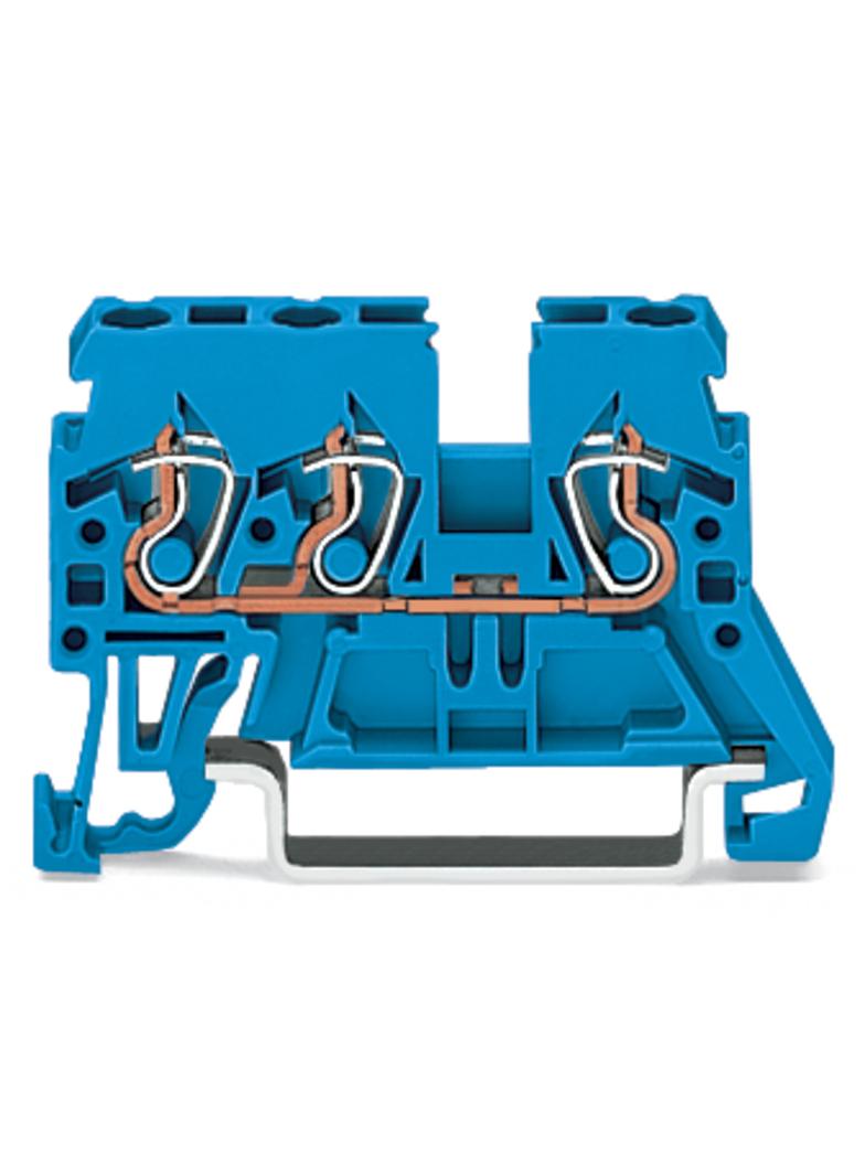 złączka 3-przewodowa 2,5 mm2 niebieska