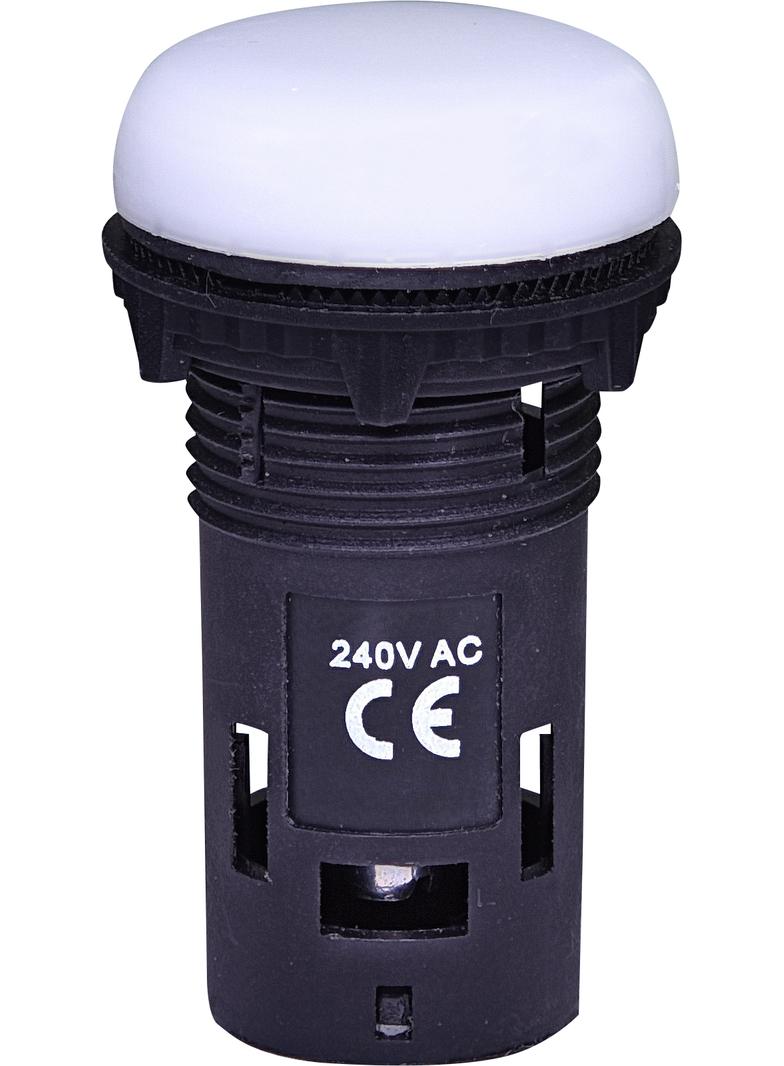ECLI-240A-W - Lampka LED 240V AC -Biała
