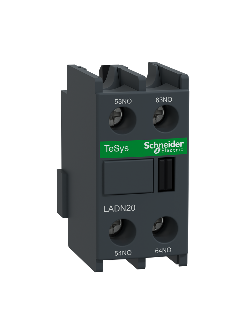 Blok styków pomocniczych wyprzedzających LC1 2NO zaciski skrzynkowe