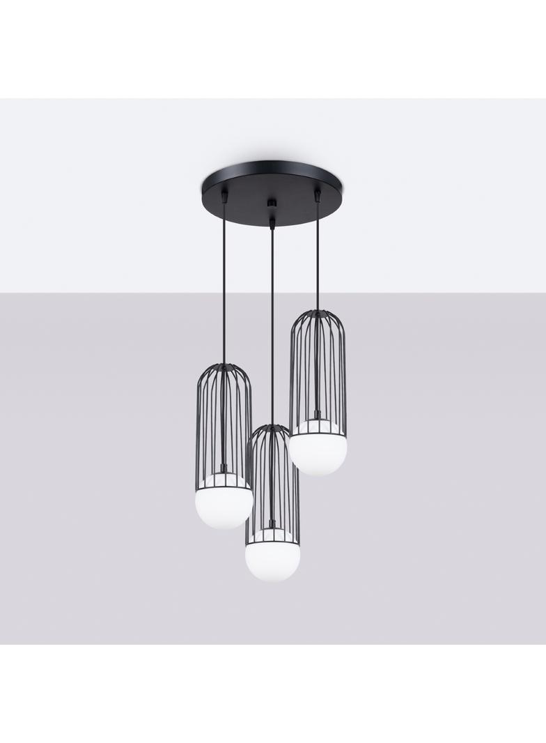 Lampa wisząca BRINA 3P czarna