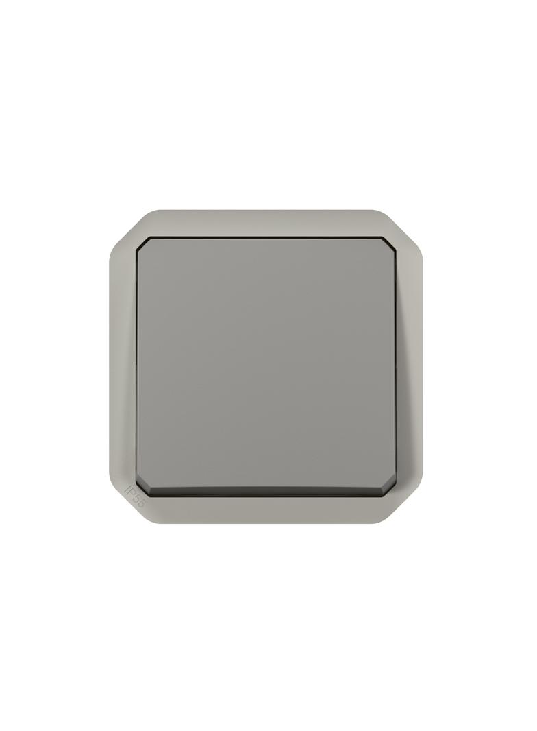 PLEXO Łącznik schodowy hermetyczny IP55 podtynkowy szary  069511L LEGRAND